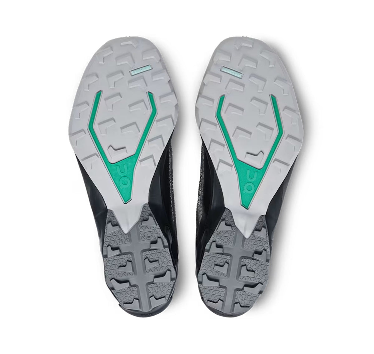 On Women's Cloudventure Peak 3 Black/Glacier Trail Running Shoes