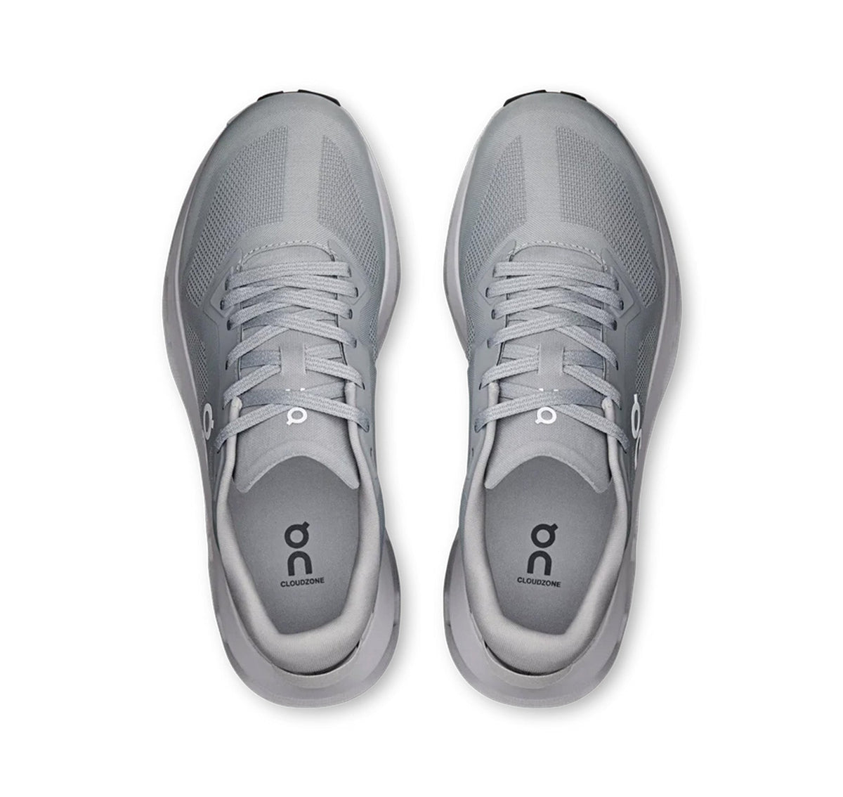 On Men's Cloudzone Alloy/Rock Lifestyle Sneakers
